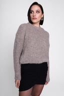Sweter Miss Fluffy Taupe
