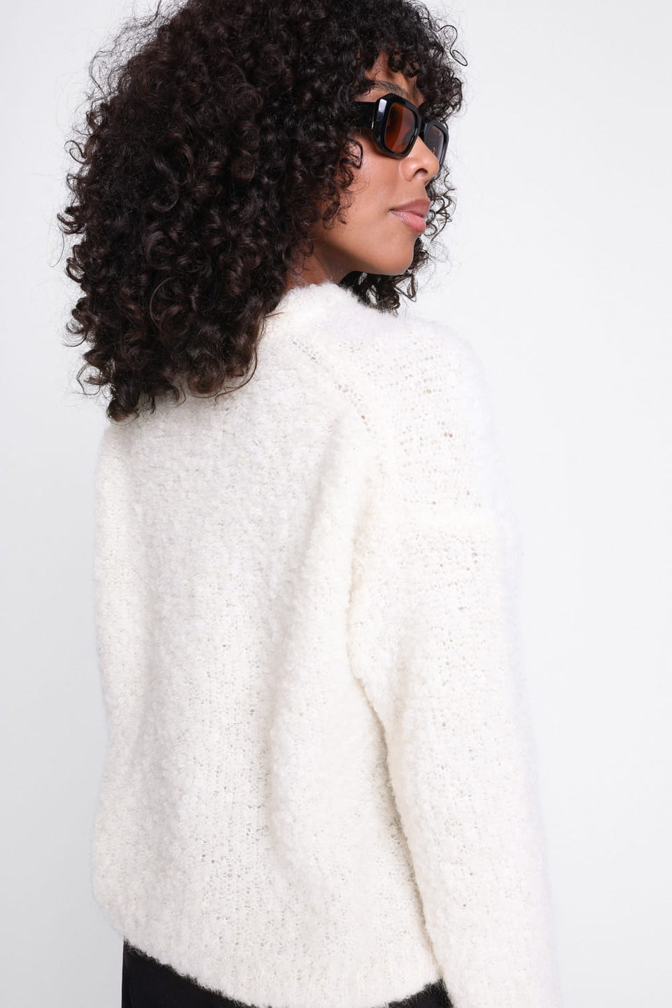 Miss Fluffy Creme jumper