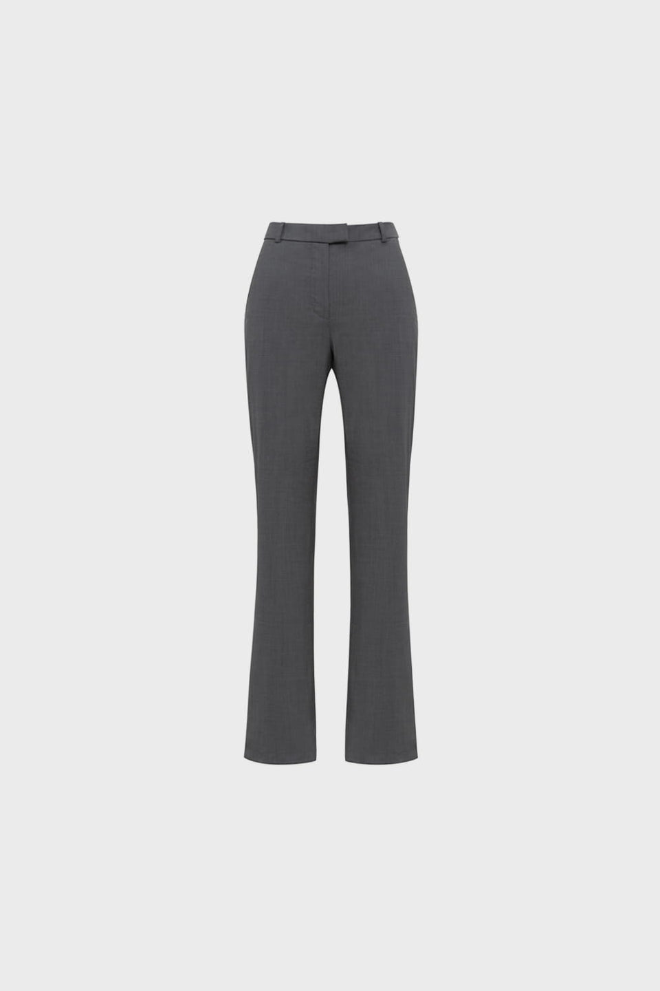 Miss Minimal Melange Grey Trousers