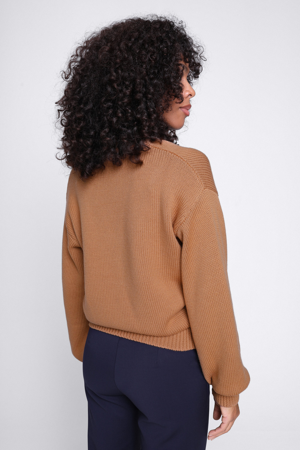 Miss Timeless Camel Jumper