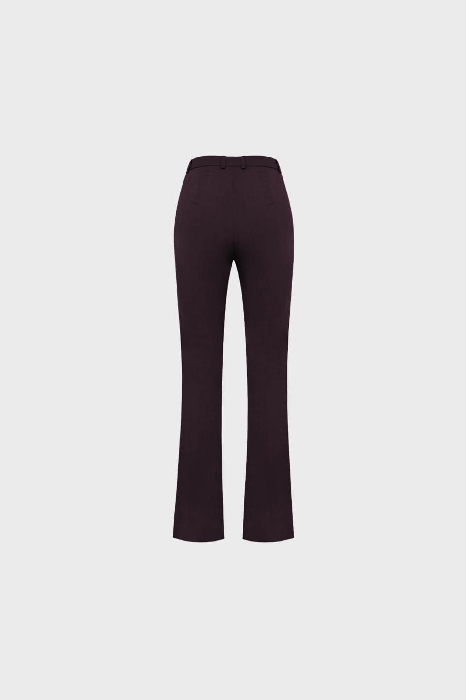 Miss Minimal Burgundy Trousers