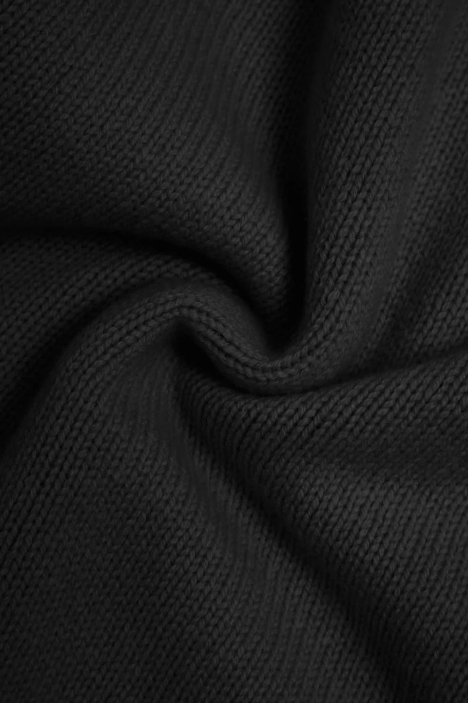 Miss Buttoned Black T-shirt