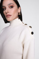 Golf Miss Buttoned Off White