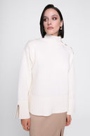 Golf Miss Buttoned Off White
