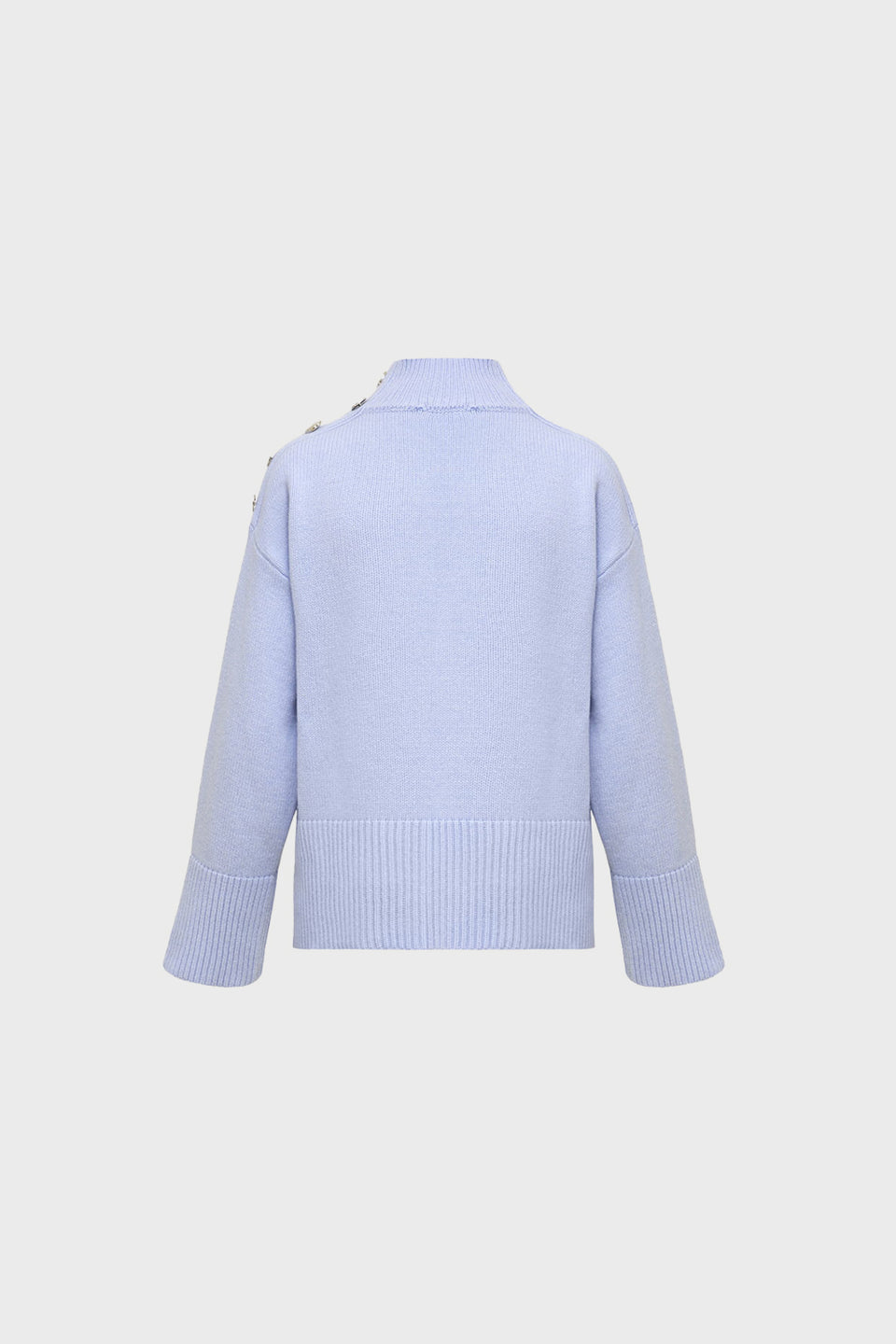 Miss Buttoned Light Blue T-shirt