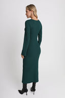 Sukienka Miss Contour Bottle Green