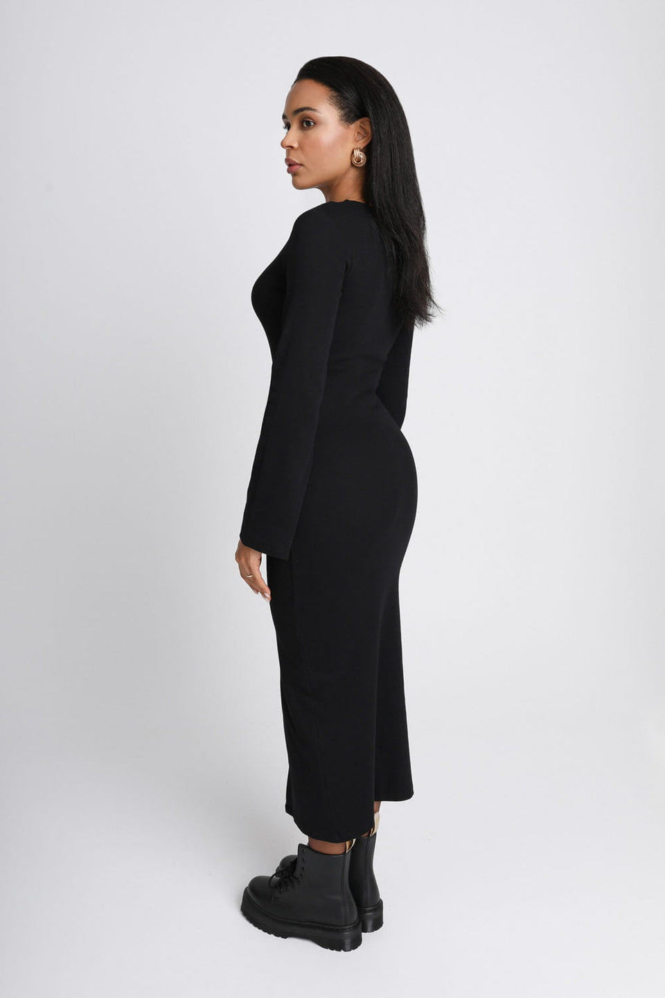 Miss Contour Black Dress