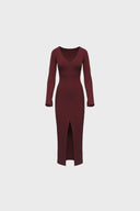 Sukienka Miss Contour Burgundy