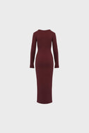 Sukienka Miss Contour Burgundy