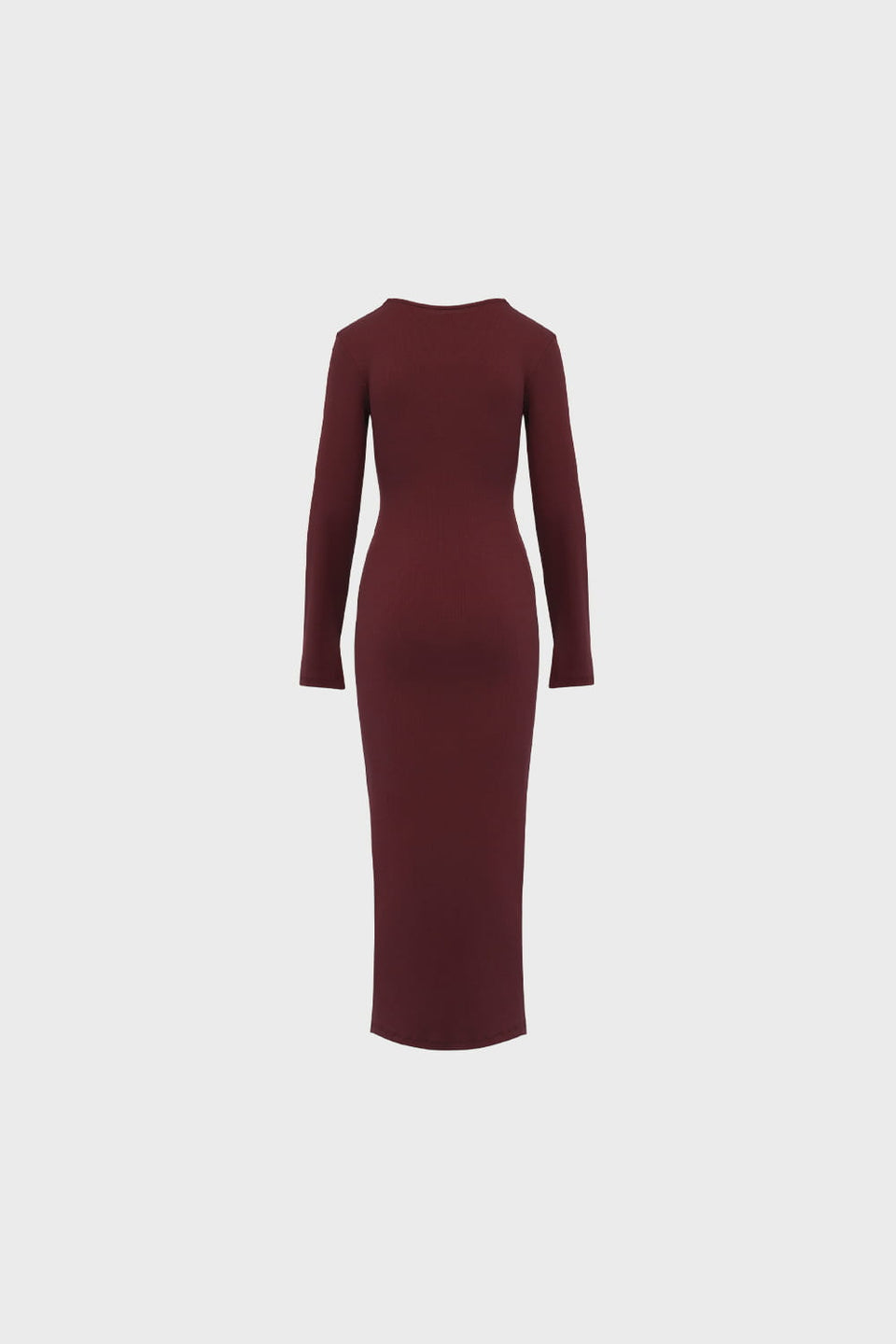 Miss Contour Burgundy Dress
