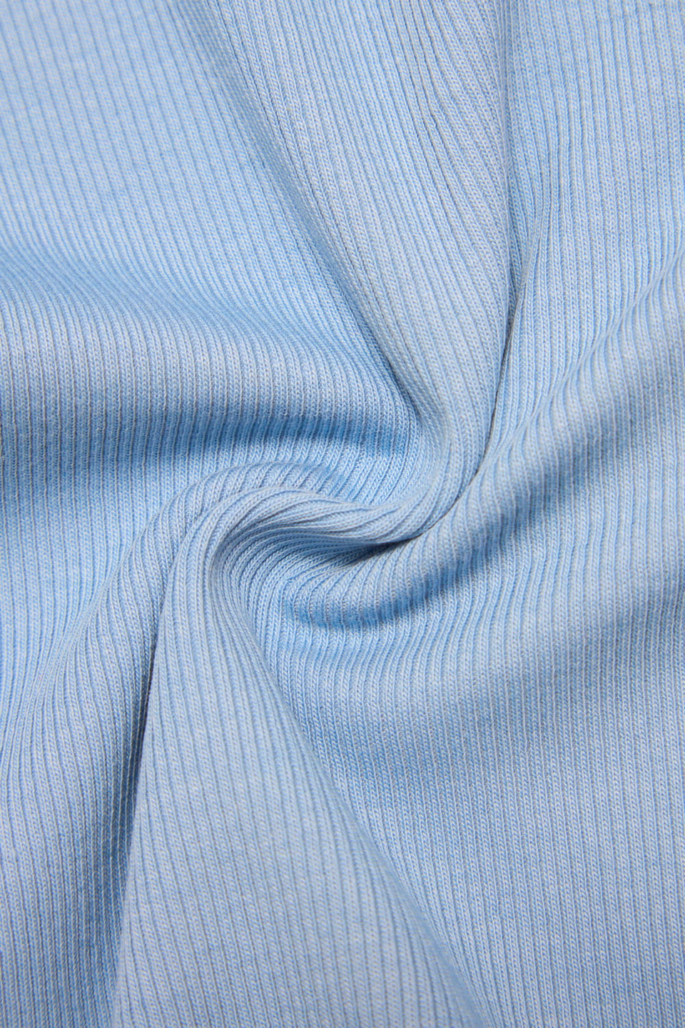 Miss Womanly Silver Blue Long-Sleeved Top