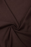Longsleeve Miss Draped Chocolate
