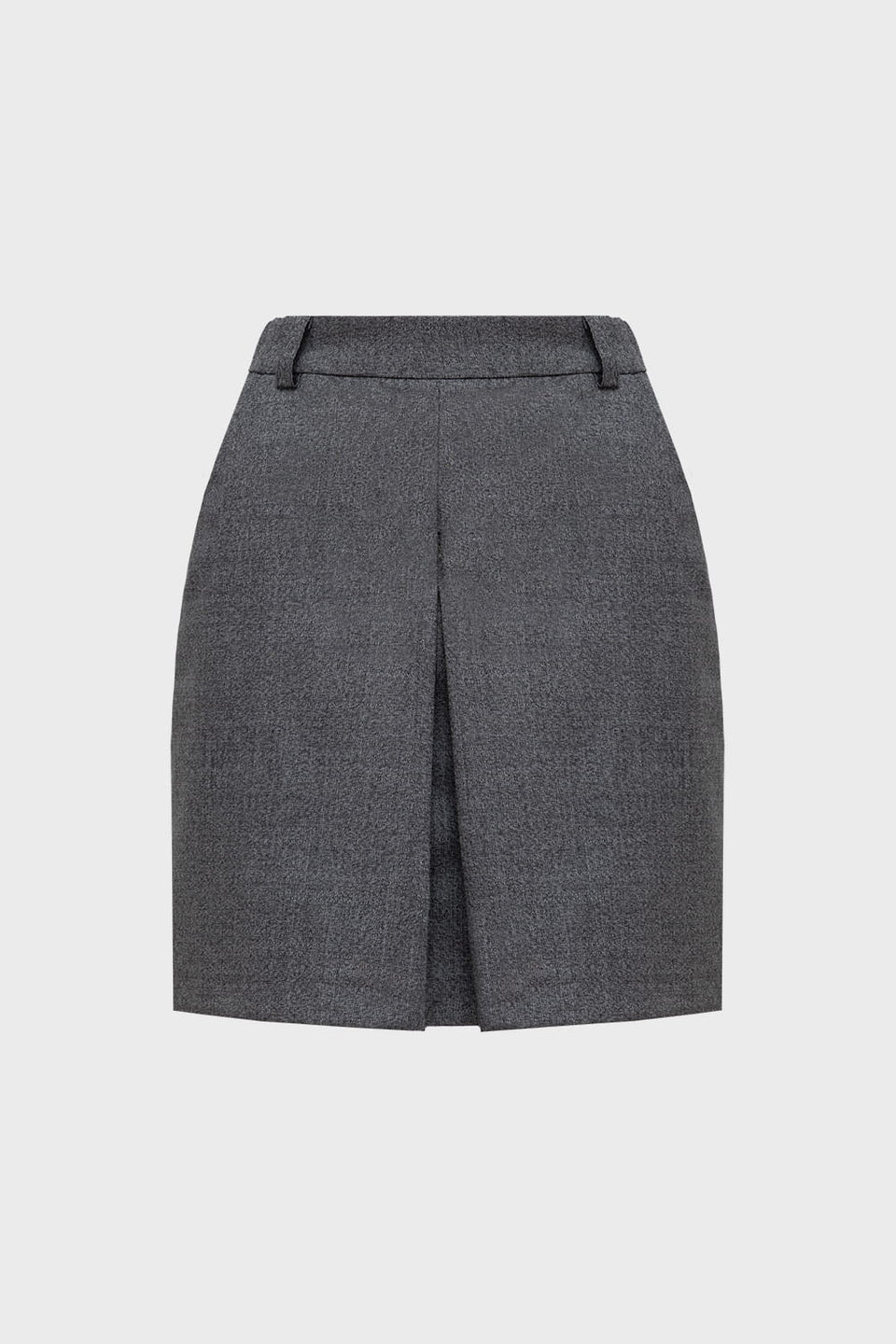 Miss Modern Melange Black Skirt