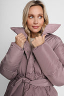 Kurtka Miss Belted Mauve
