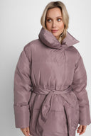 Kurtka Miss Belted Mauve