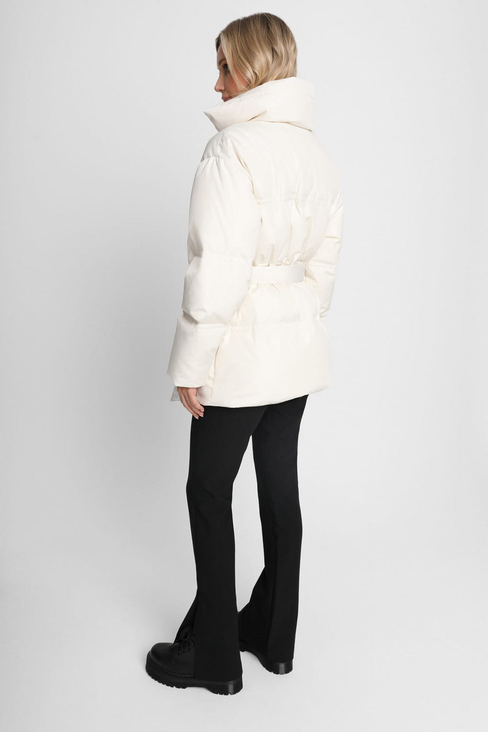 Miss Belted Cream Jacket
