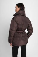 Kurtka Miss Belted Chocolate