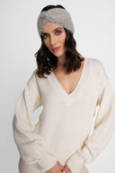 Opaska Miss Snug Melange Grey