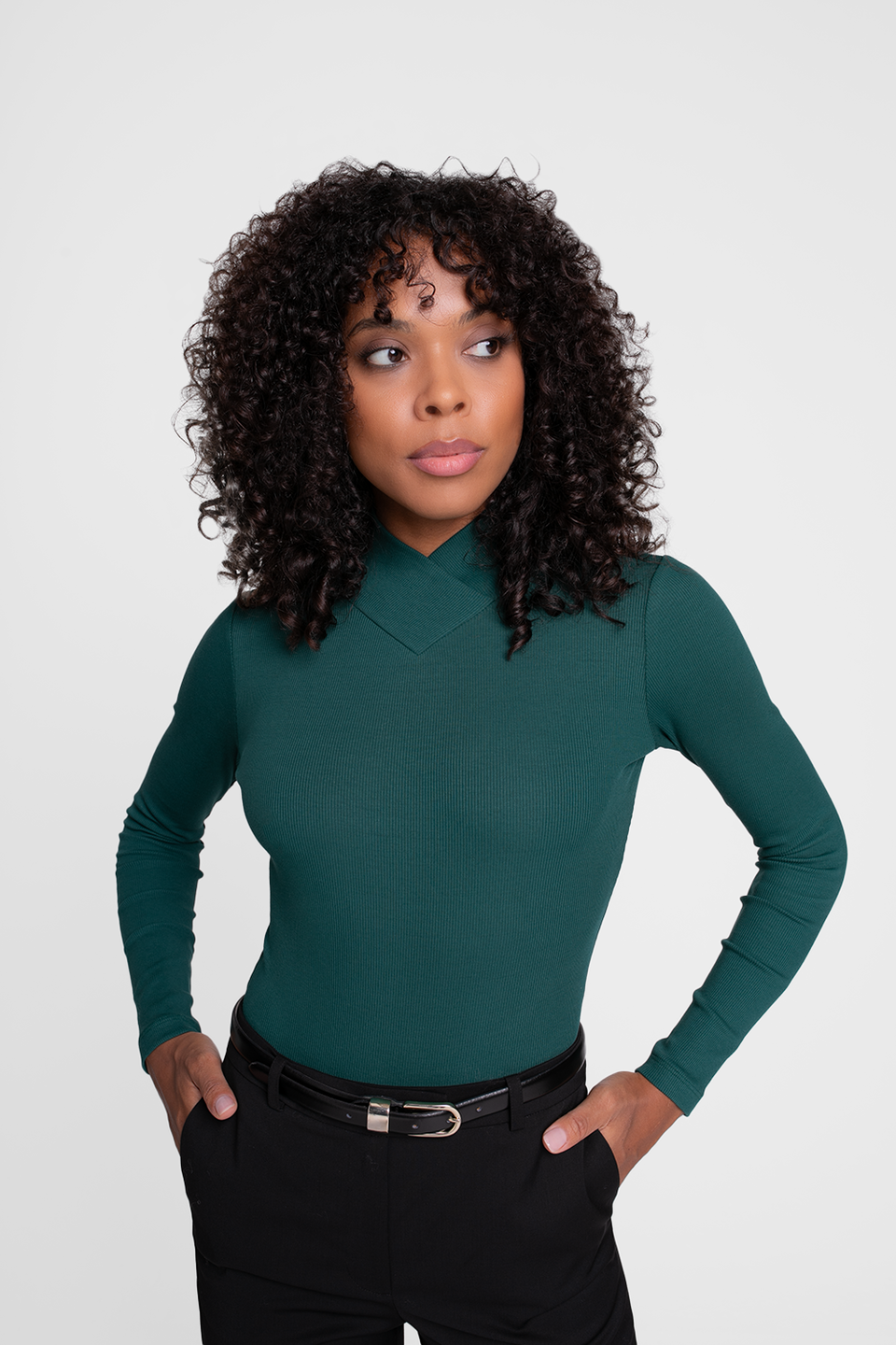 Miss Gracious Bodysuit – Bottle Green