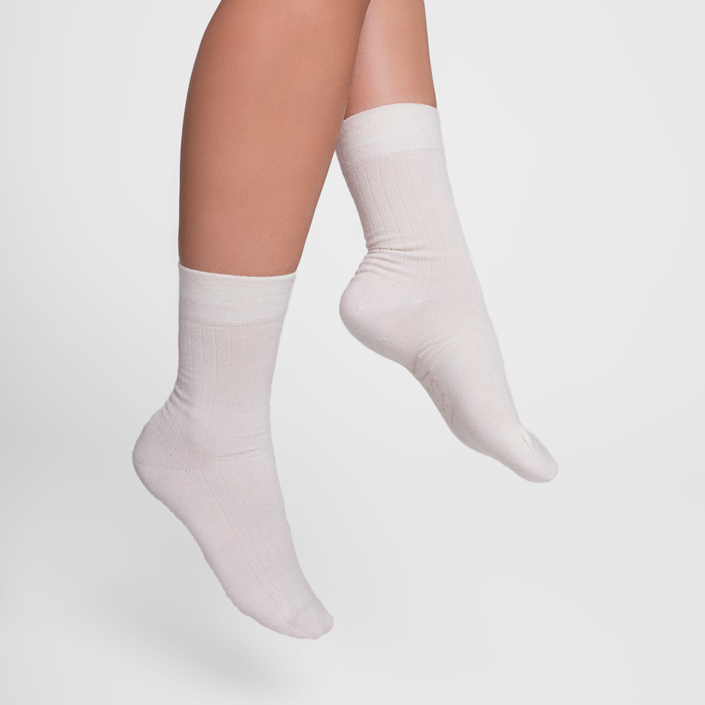 Skarpety Soft Off White