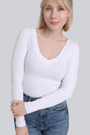 Longsleeve Miss Womanly White