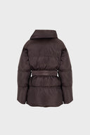 Kurtka Miss Belted Chocolate