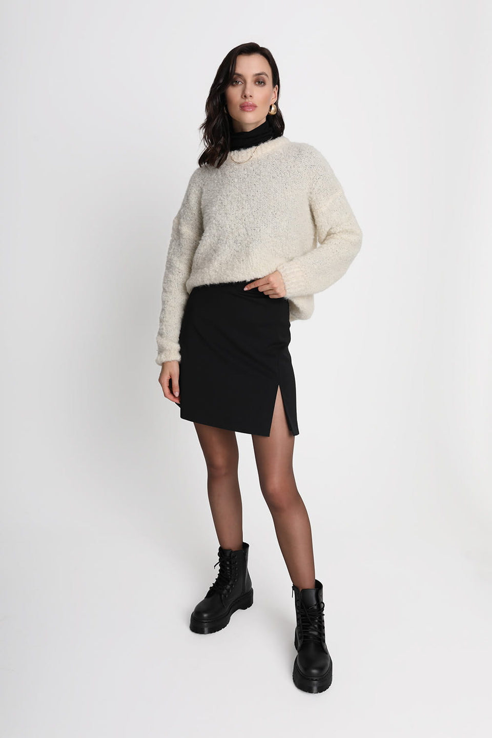 Miss Martha Black Skirt