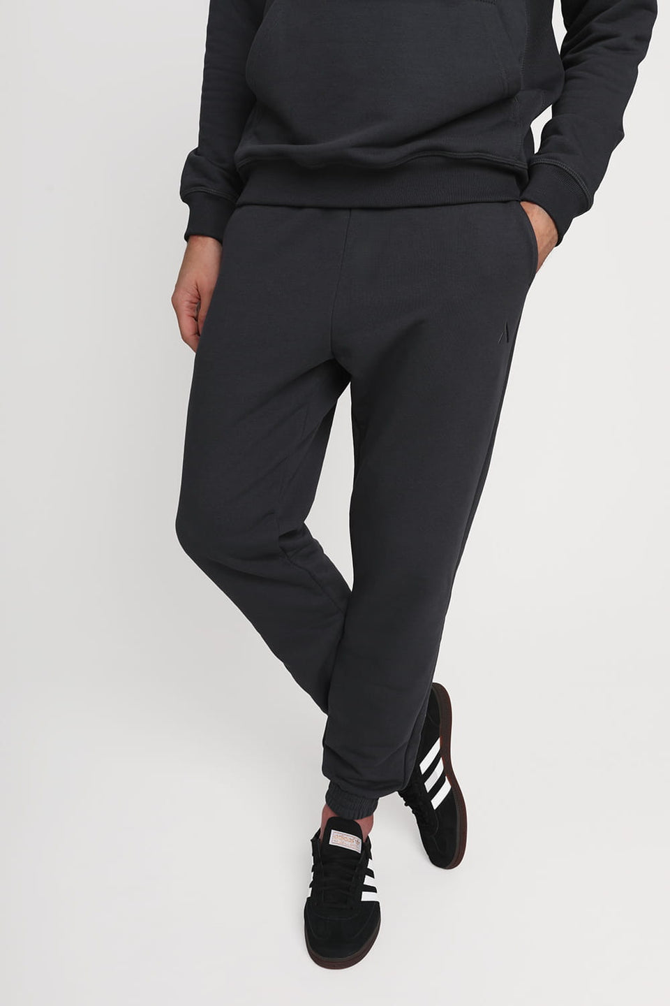 Mr Active Charcoal Grey Trousers