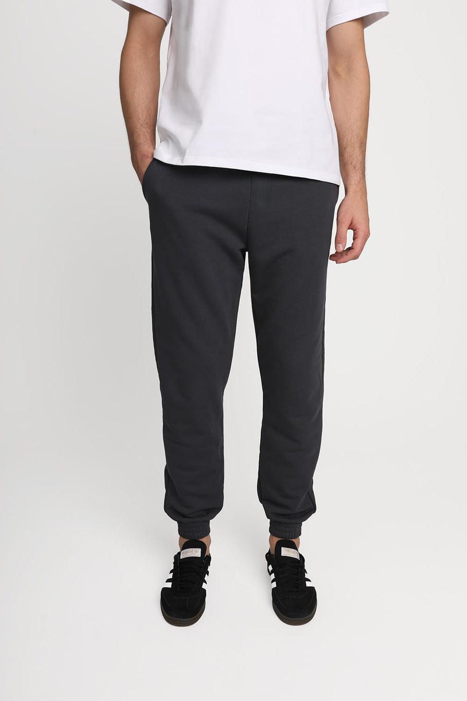 Mr Active Charcoal Grey Trousers