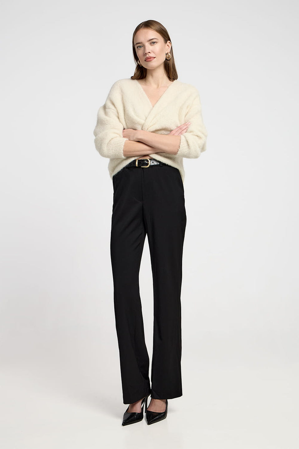 Miss Splendid Pullover in Off White