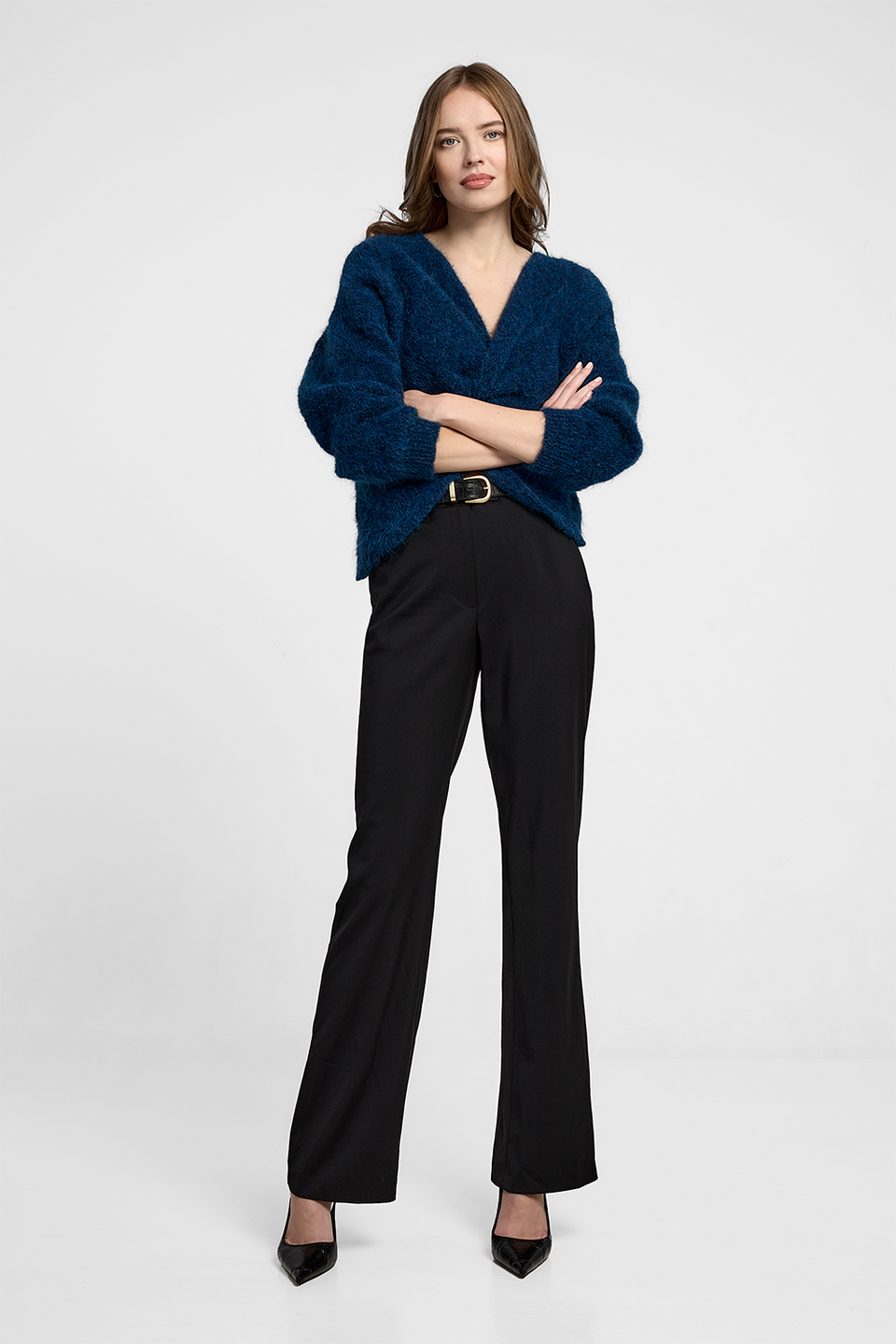 Miss Splendid Pullover in Vintage Blue