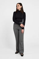 Spodnie Miss Minimal Petite Melange Grey