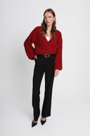 Sweter Miss Stylish Wine Red