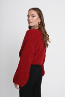 Sweter Miss Stylish Wine Red