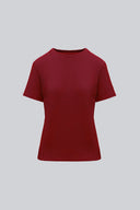 T-shirt Miss Dapper Wine Red