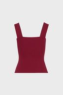 Top Miss Classy Wine Red