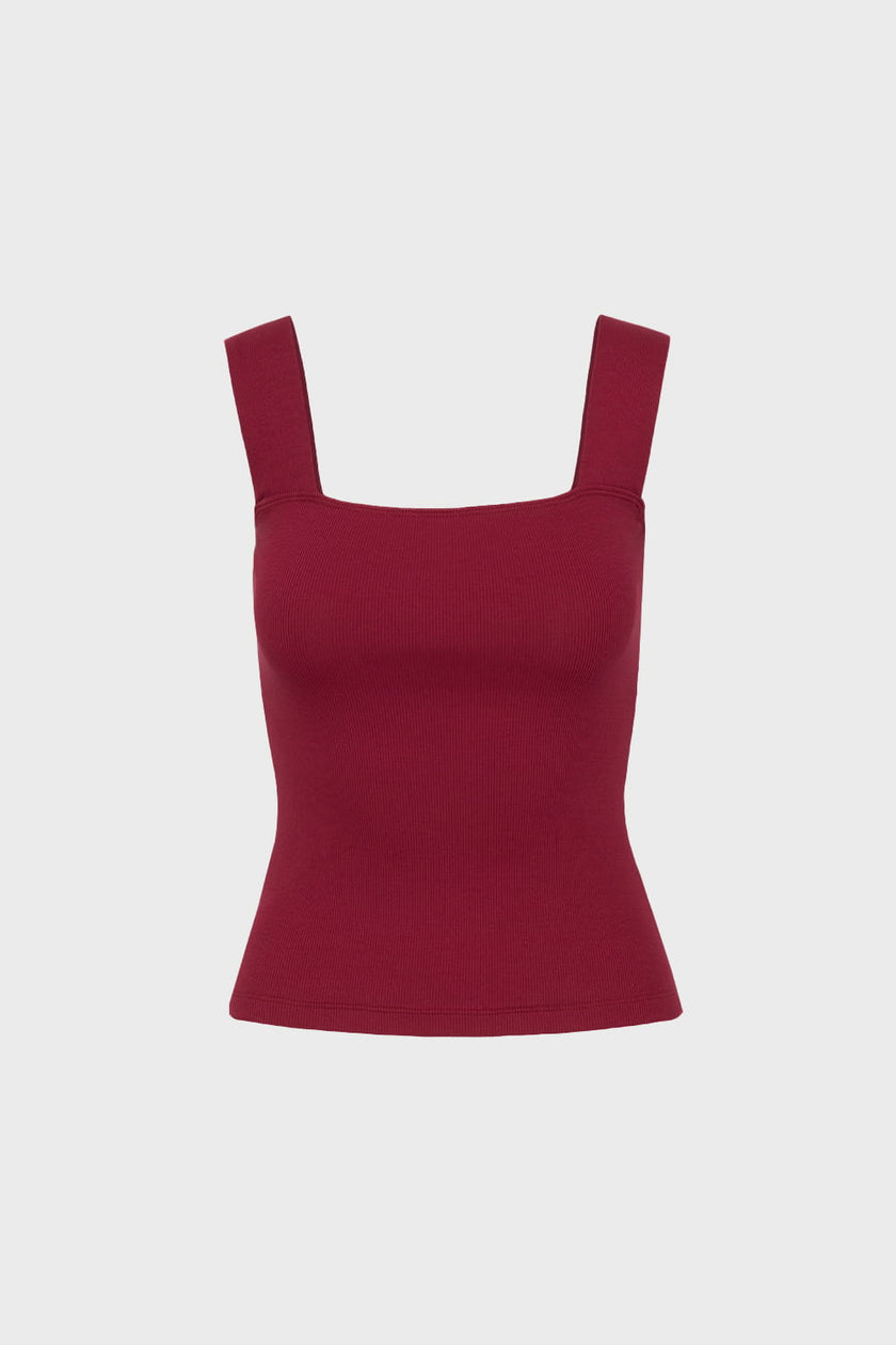 Top Miss Classy Wine Red