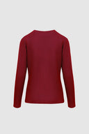Longsleeve Miss Dapper Wine Red
