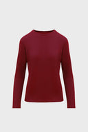 Longsleeve Miss Dapper Wine Red