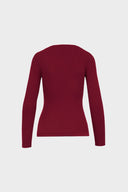 Longsleeve Miss Caro Wine Red