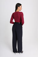 Longsleeve Miss Caro Wine Red