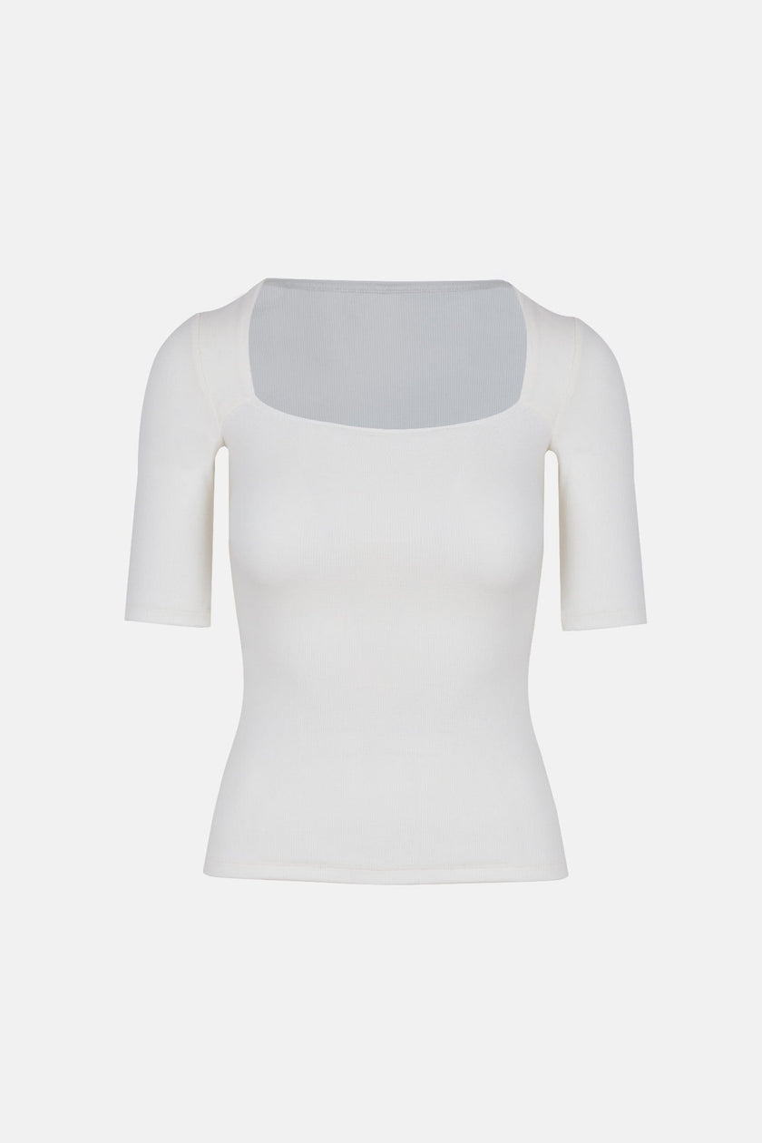 T-shirt Miss Caro Off White