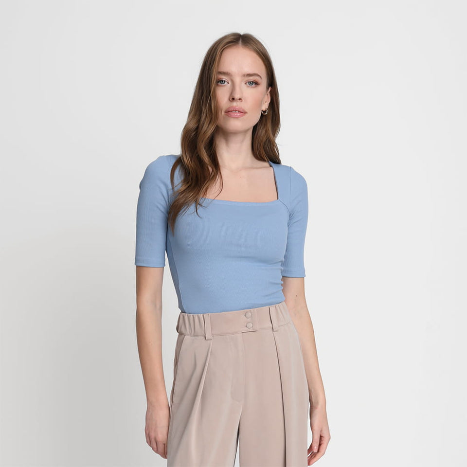 Miss Caro Silver Blue T-shirt