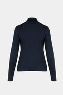 Longsleeve Polo Miss Merino Navy