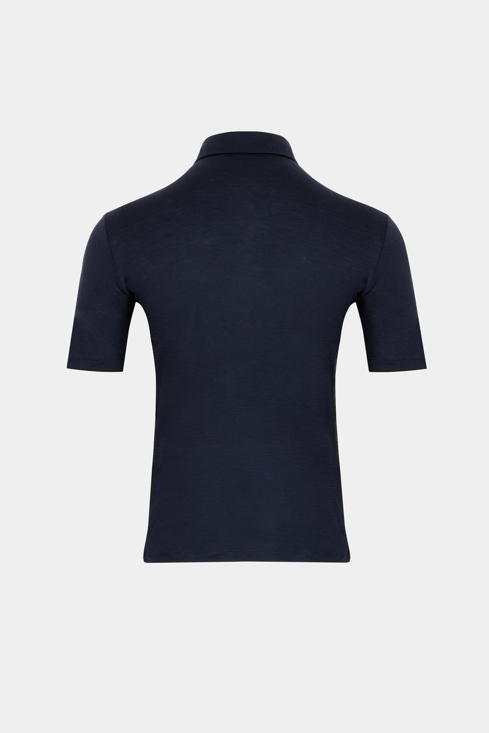 Mr Merino Navy Polo Shirt
