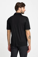 T-shirt Polo Mr Merino Black