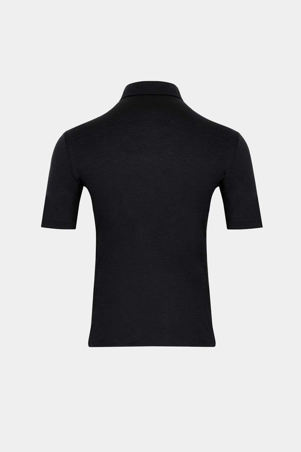 T-shirt Polo Mr Merino Black