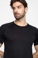 T-shirt Mr Merino Black