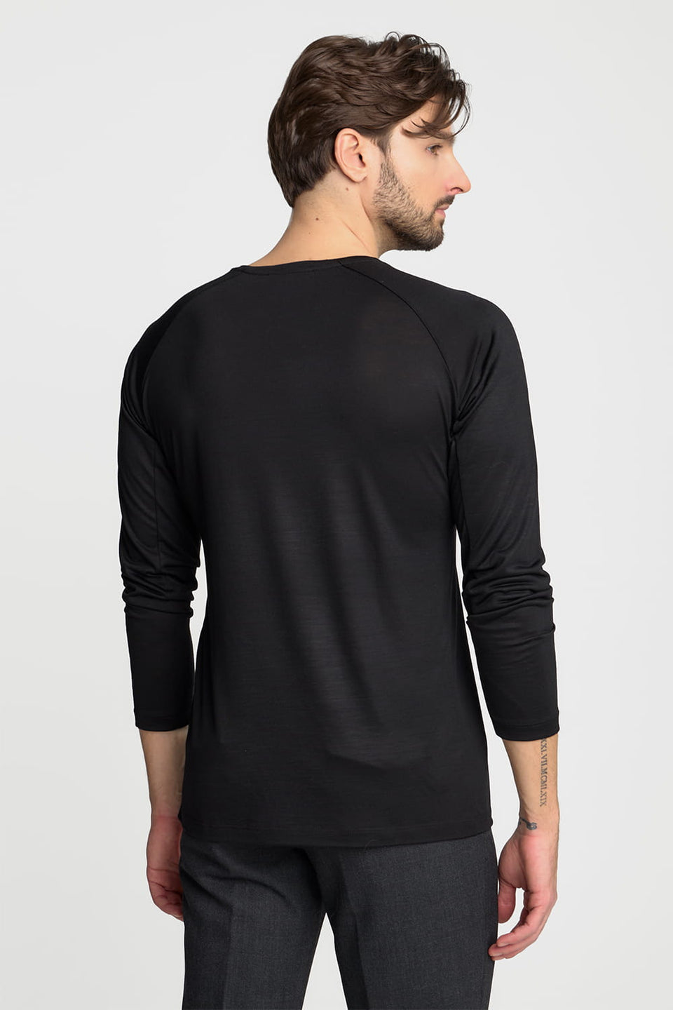 Longsleeve Mr Merino Black