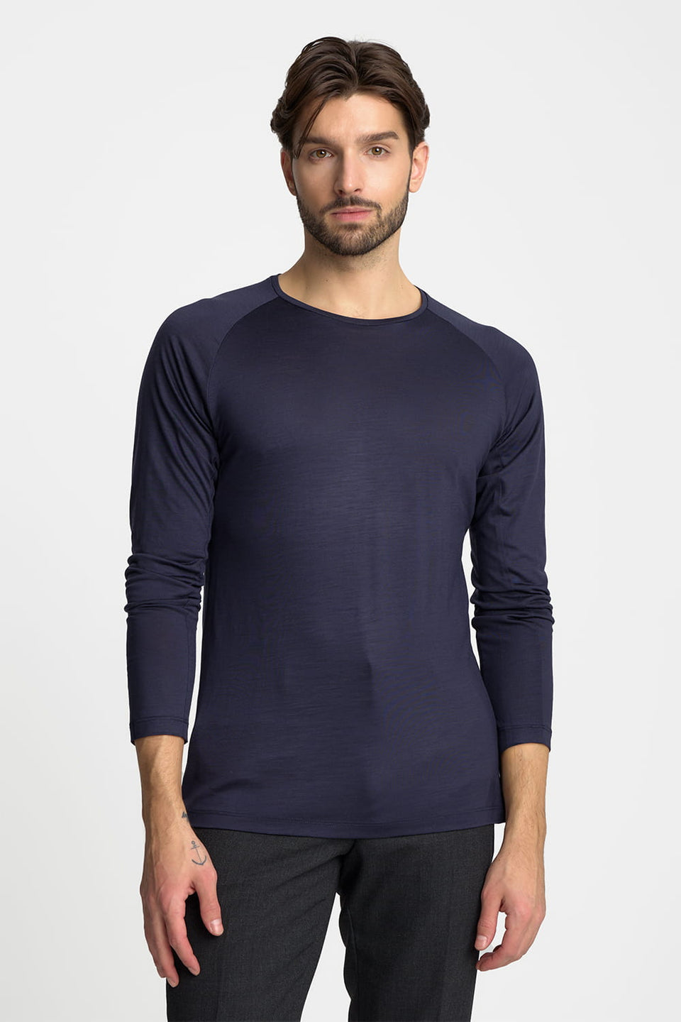 Longsleeve Mr Merino Navy